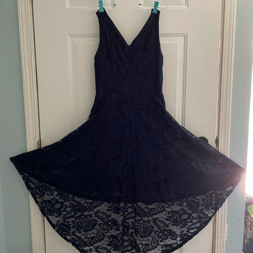 Navy Blue Cocktail Dress